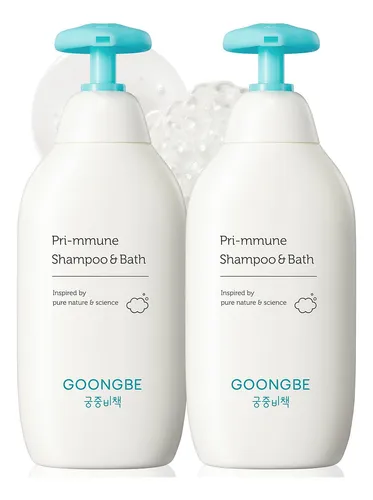 Goongbe Pri-mmune Shampoo & Bath - Jabon Coreano Para Bebes,