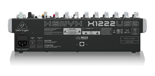 Behringer Xenyx X1222-usb Consola Mixer Multi Fx En Cuotas