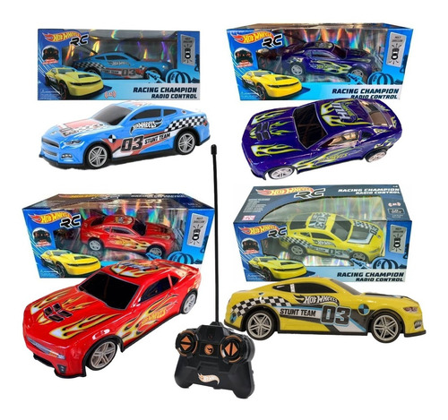 Hot Wheels Carro Radio Contro Remoto Racing Champion Rc