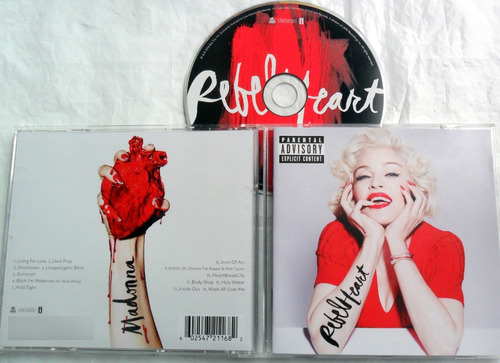 Madonna - Rebel Heart * Ed. Europea 2015 Cd Impecable