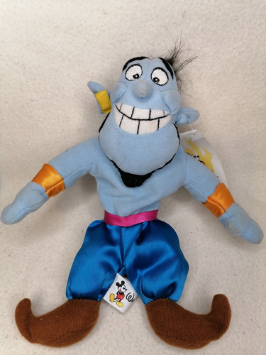 Peluche Original Genio Aladino Walt Disney World 22cm. 