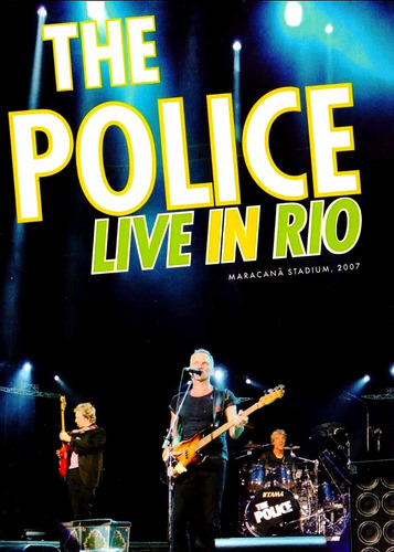 The Police =live In Rio Maracana Stadium 2007=dvd Original 