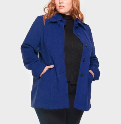 casaco plus size mercado livre