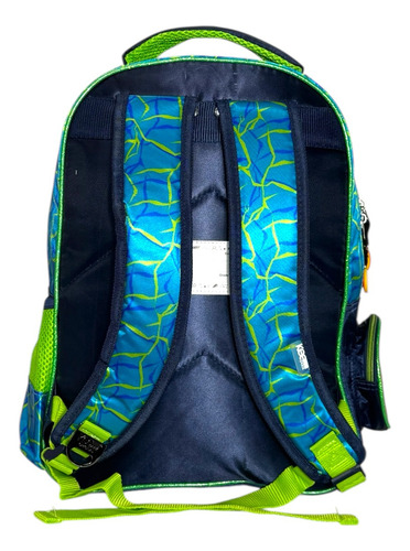 Kit Mochila Dragon Ball Goku Vegeta Lonch Lap Original Prima Azul Azul