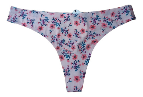 Tanga /colales Estampada Sin Costura.