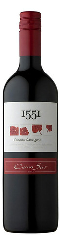 Vinho Chileno Tinto Cabernet Sauvignon Cono Sur 1551 750ml