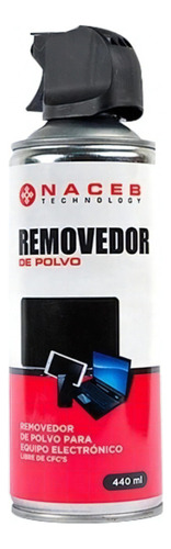 Naceb Tecnología Removedor De Polvo Na-620 Aire Comprimido Para Pc Limpiador Para Pc 440ml