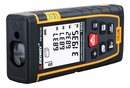 Medidor de distância a laser Sandway Sw-tg120 Medidor de distância de 120 m