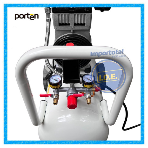 Compresor Odontológico 2 Hp * 40 Lt Semi Silencioso / Porten