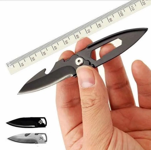Imagen 6 de 7 de Navaja Destapador Llavero Pocket Mini Multiherramienta