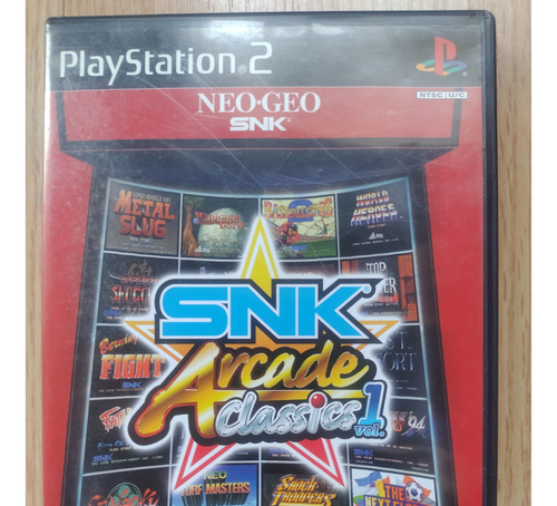 Snk Arcade Classics Vol. 1 Playstation 2 Full