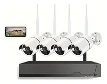 Comprar Pack Seguridad 4 Camaras Inalambrico 720p Wifi Cctv P2p Nvr 