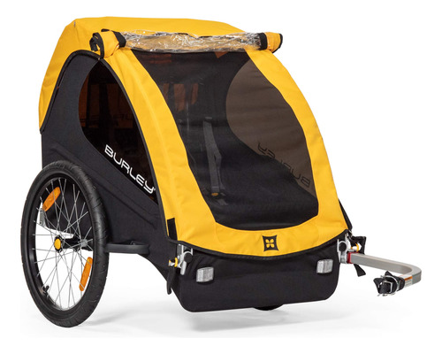 Burley Design Trailer Modelo Abeja Para Bicicleta, Color Ama