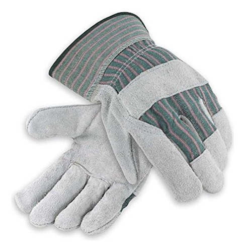 2114-xxl Heavy Shoulder Leather Palm Gloves, Safety Cuf...
