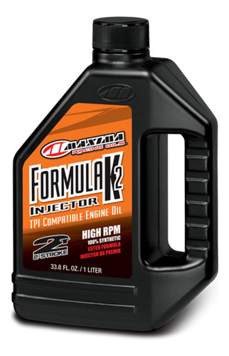 Aceite 2t Tpi Maxima Formula K2 Inyector 100% Sintetico