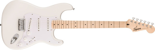 Guitarra Eléctrica Fender Squier Sonic Stratocaster Ht Color Blanco Orientación de la mano Diestro