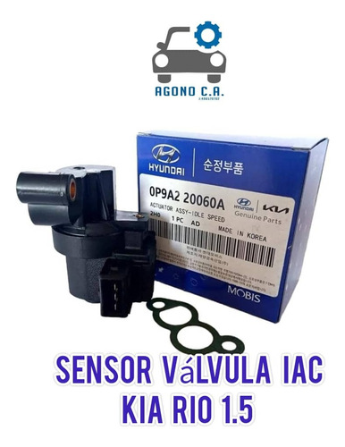 Sensor Válvula Motor Paso Iac Kia Rio 1.5