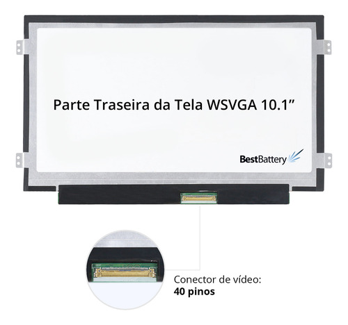 Tela Lcd Para Notebook Auo B101aw06-v.0