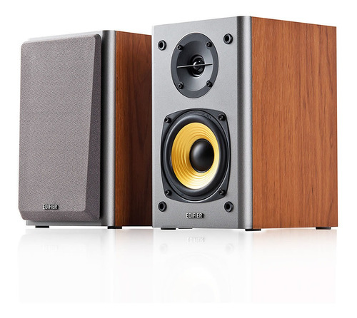 Parlantes Edifier R1000t4 2.0 24w Rms Madera Pc Y Tv