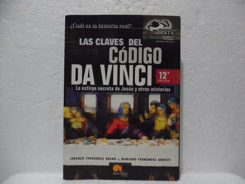 Las Claves Del Código Da Vinci /lorenzo Fernández/ Nowtilus