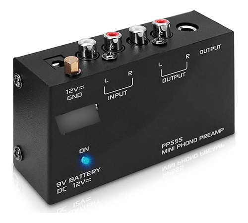 Pyle Preamplificador Para Tocadiscos O  Mini Audio Elect.