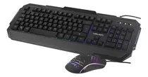 Comprar Kit Teclado+mouse Gamer Halion Tornado Ha-818c Rgb Mouse Negro Teclado Negro