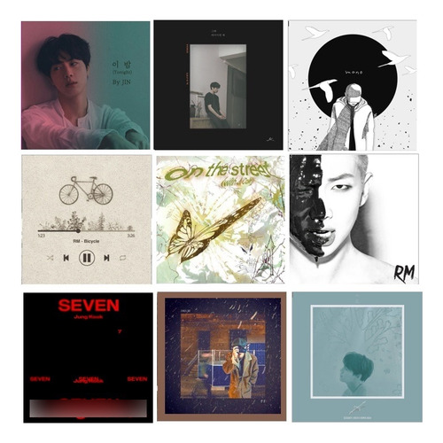 Mixtapes A Elejir | 4 Bts Mixtape Pack | Envio Gratis | Kpop