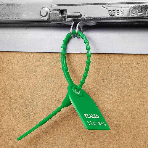 Tug-tight Sellos Para Tambos - 23cm, Verdes - 100/paq