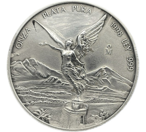 Onza 1998, Plata Pura, Serie Libertad