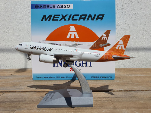 Mexicana Airbus A320  Cuitláhuac  1:200 Inflight200