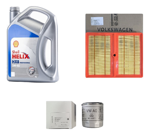 Kit Filtros Aceite Aire + Lubr Vw Nivus 1.0 Tsi Motor Drp 3c