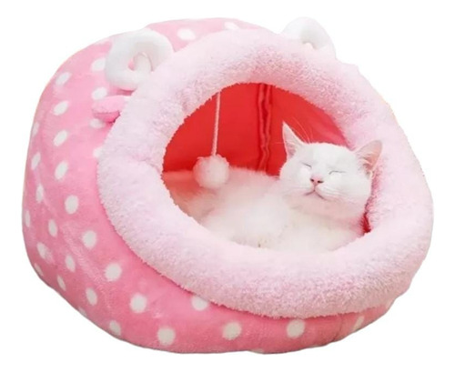 Cama Iglú  Para Gatos Perros Mascotas / M 