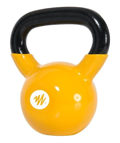 Pesa Rusa Kettlebell Vinyl 6kg Amarilla