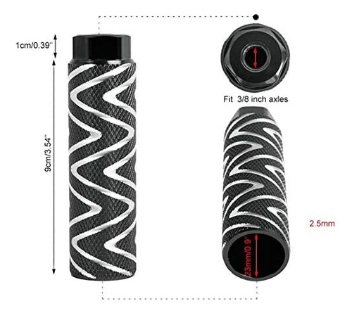 Clavijas Para Bicicleta, 3/8 Pulgadas - 26 Dientes De Aleaci