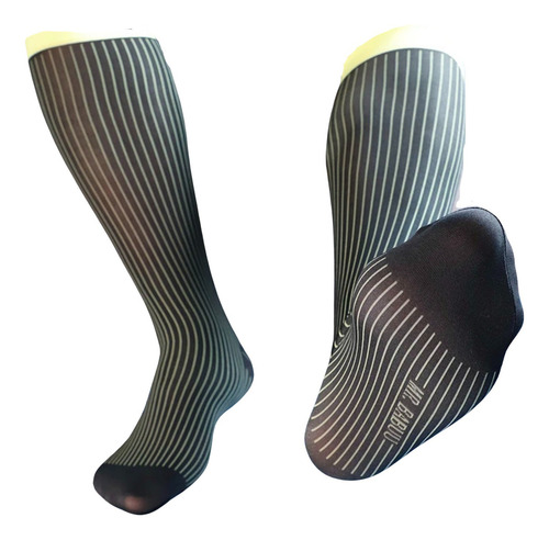 -de Sheer Socks Calcetines Formales Hombre