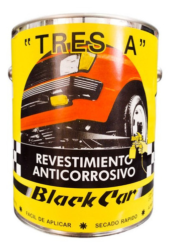 Asfalto Anticorrosivo Sureca Black Car Triple A Galon