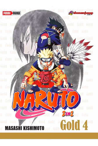 Naruto Gold Edition (2 En 1) Manga Panini Español Tomo 4