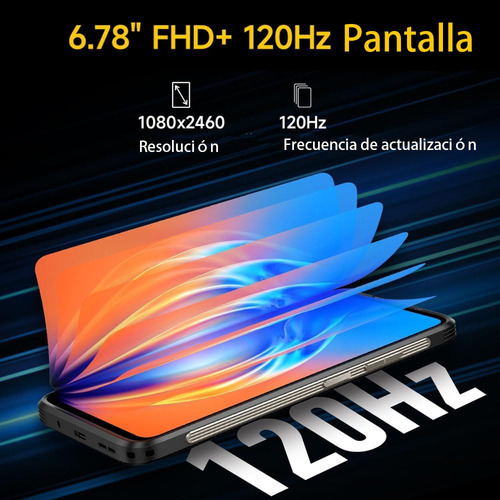 Ulefone Armor 23 Ultra 24gb+512gb Android 13 50mp+50mp 6.78 Fhd+ 5280mah 120w Celular