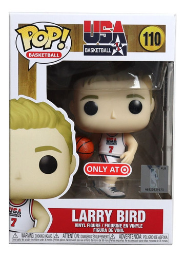 Boneco Funko Pop Usa Basketball Larry Bird - Exclusivo 110