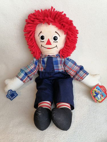 Peluche Original Raggedy Andy Applause Vintage 1991 Muñeca. 