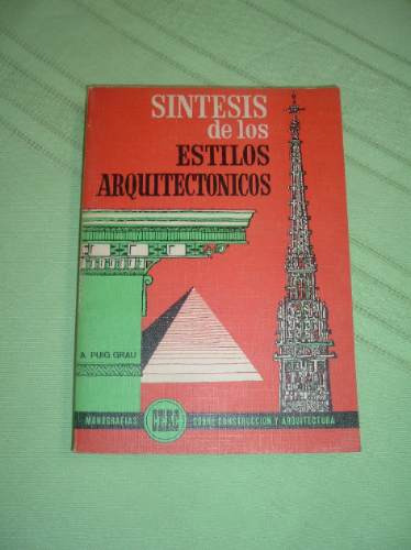 Libro   Sintesis De Los Estilos Arquitectonicos