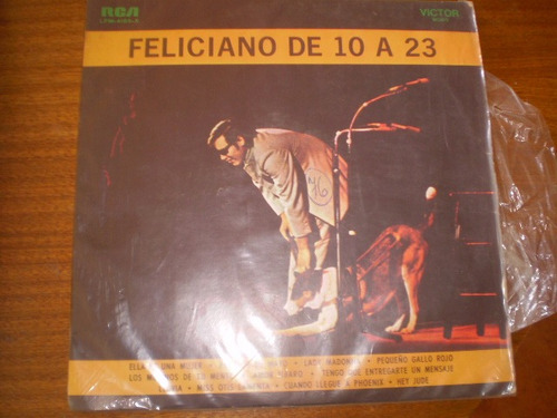 Vinilo De Jose Feliciano De 10 A 23 (u174