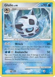 Carta Pokémon Glalie Lv.46