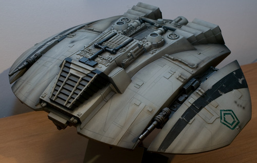 Cylon Raider De Galactica  Modelo Para Armar
