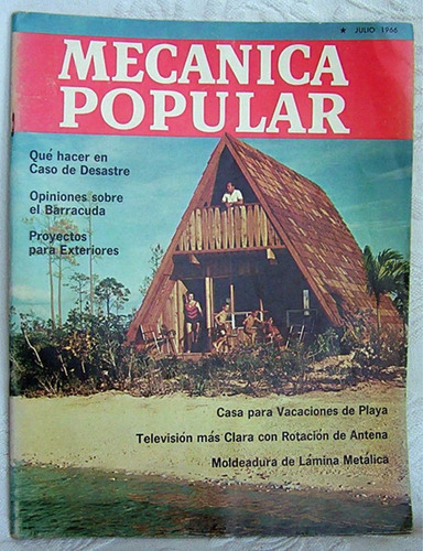 Mecánica Popular Volumen 39 N° 1 Julio 1966 Colección