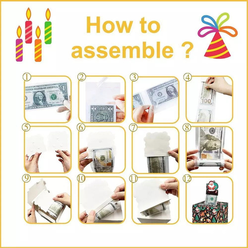 Para Caja De Regalo Sorpresa De Explosión Navideña