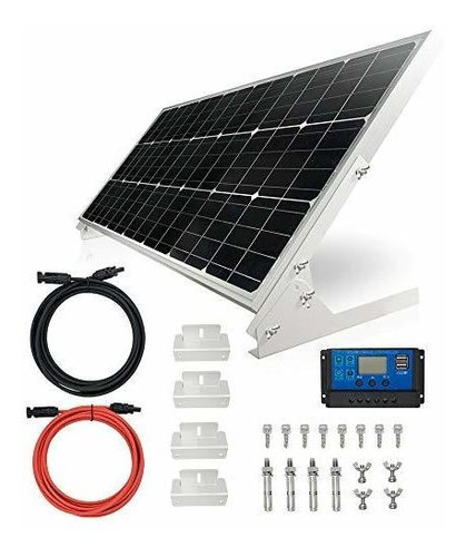 Tp-solar 100w 12v Kit De Panel Solar Cargador De Bateria 100