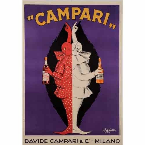 Carteles Antiguos Chapa Grue 20x30cm Vermouth Campari Dr-174