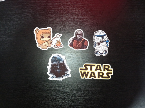 Imagen 4 de 5 de Pack De 20 Stickers Star Wars (p020)