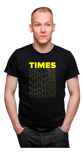 Remera Times - Algodón 1ra Calidad